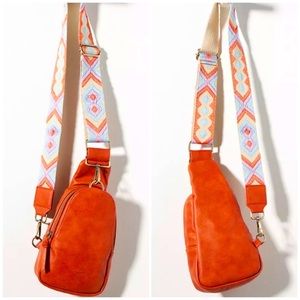 Anthropologie - Limited Edition - Urban Originals - Rust Crossbody Bag